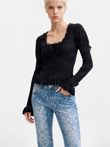 Desigual Flared Jeans in Blau