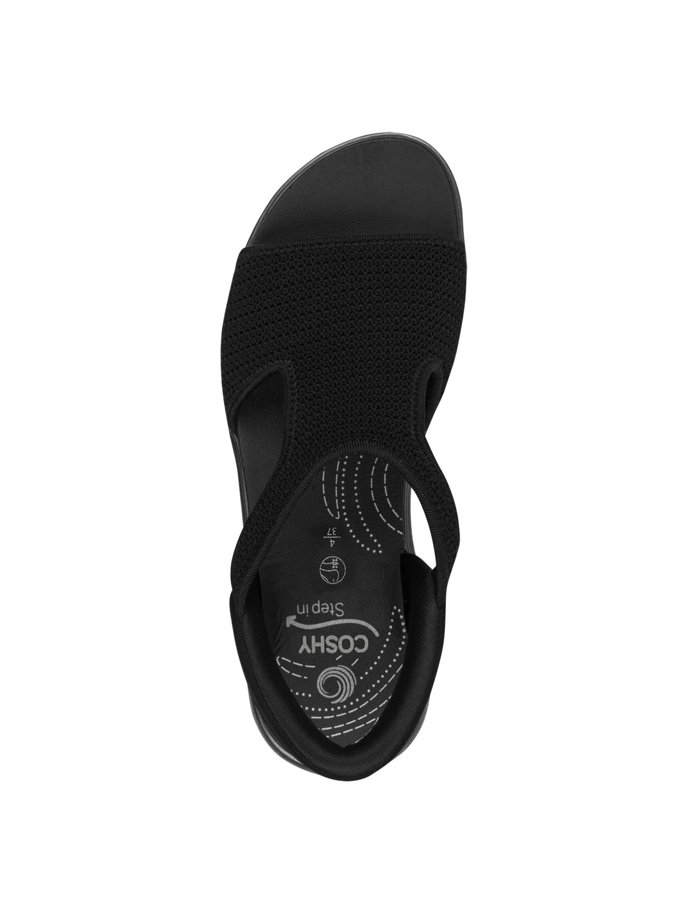 Sandales JANA en noir