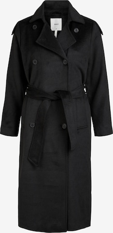 OBJECT Between-Seasons Coat 'Clara' in Black: front