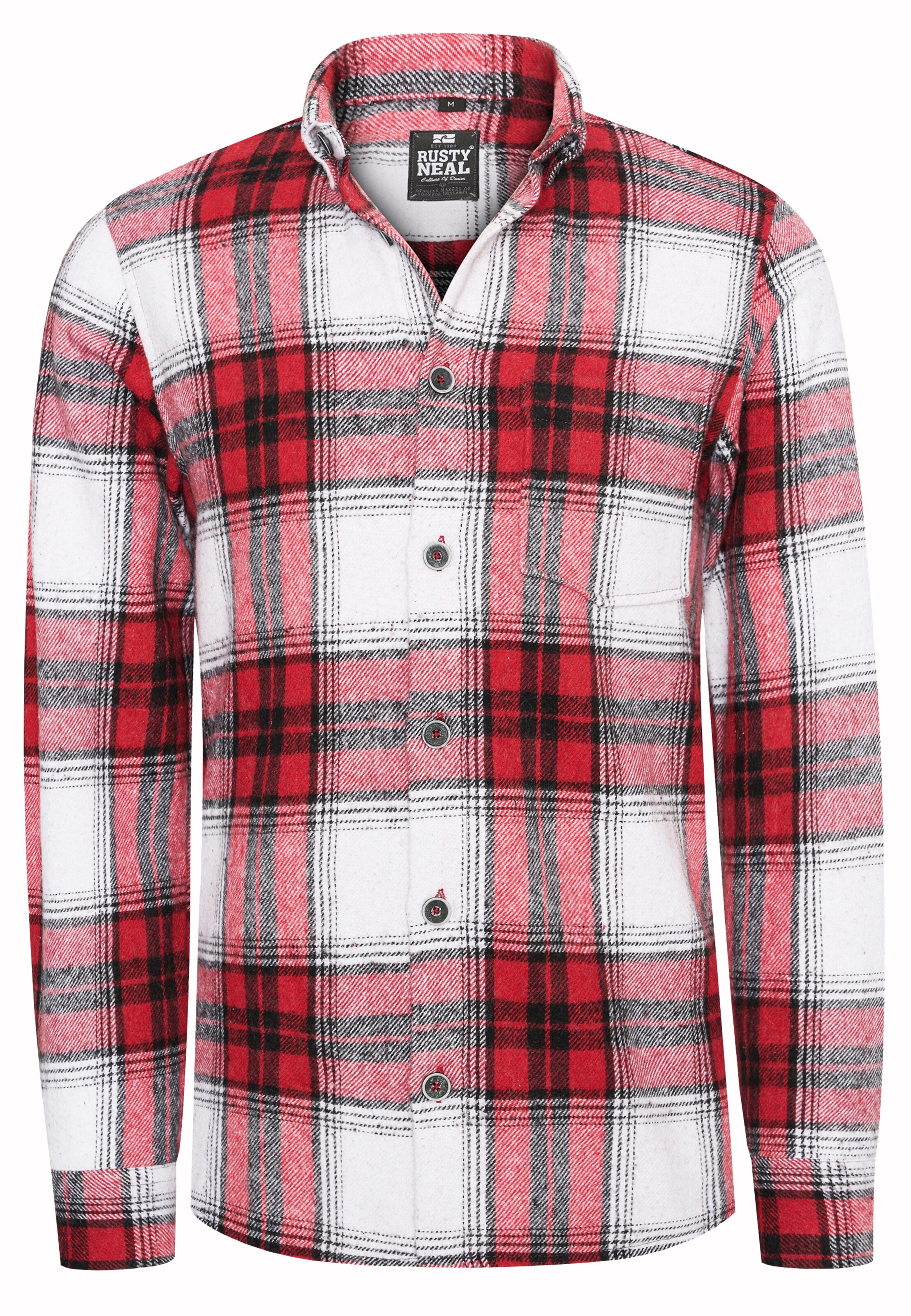 Rusty Neal Hemd in Mischfarben: Vorderseite