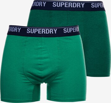 Superdry Шорты Боксеры в Зеленый