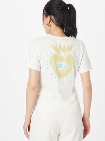 T-shirt fonctionnel 'Oceancare Hope' Hurley en blanc