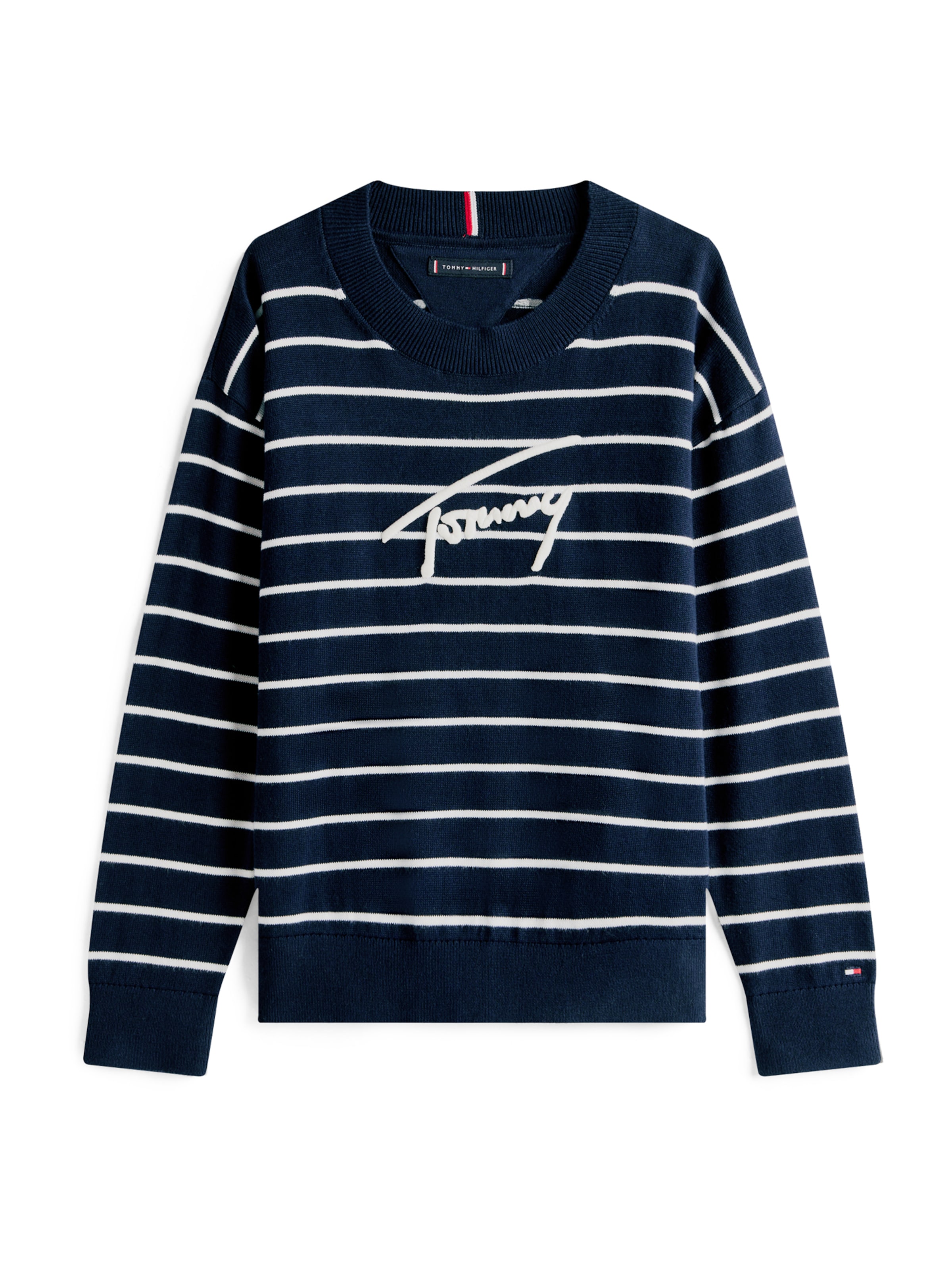 TOMMY HILFIGER Kampsun, värv sinine: eest vaates