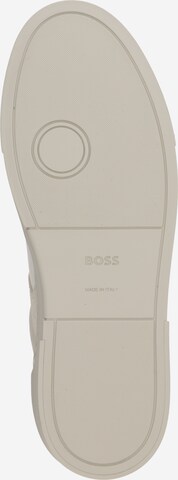 BOSS - Sapatilhas baixas 'Gary' em branco