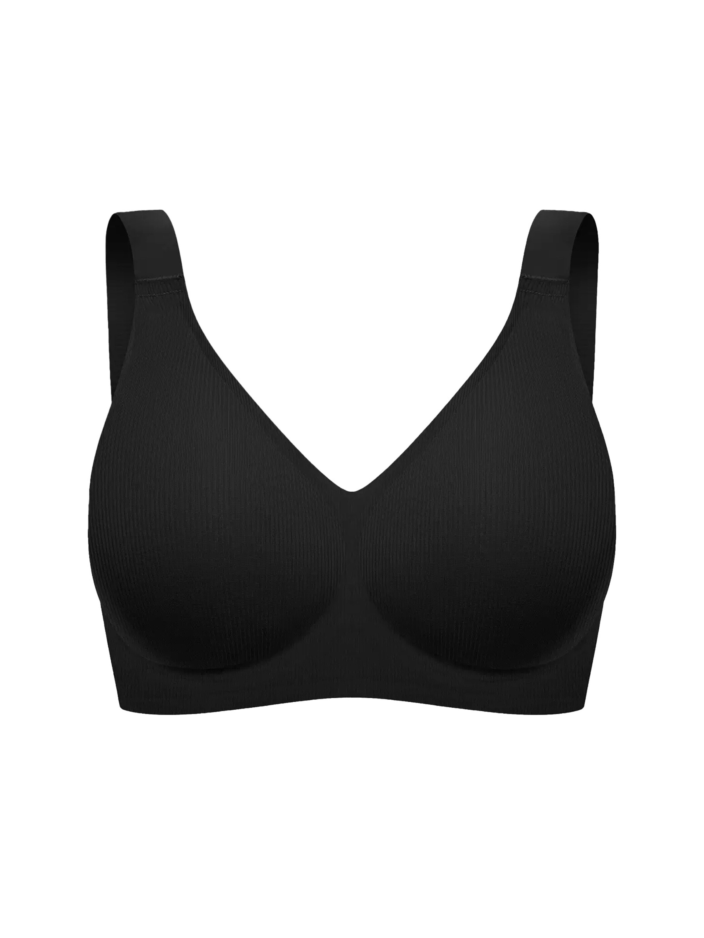 cfab Minimizer Minimizer 'Rib Comfort Minimizer BH'‌‌‌‌‌‌‌‌‌‌ in Schwarz: Vorderseite