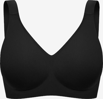 cfab Minimizer Minimizer 'Rib Comfort Minimizer BH' in Schwarz: Vorderseite