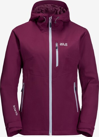 JACK WOLFSKIN Performance Jacket in Purple: front