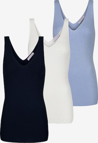 Felix Hardy Neuletoppi värissä sininen: etupuoli