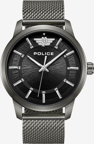 POLICE Analoog horloge 'RAHO' in Zwart: voorkant