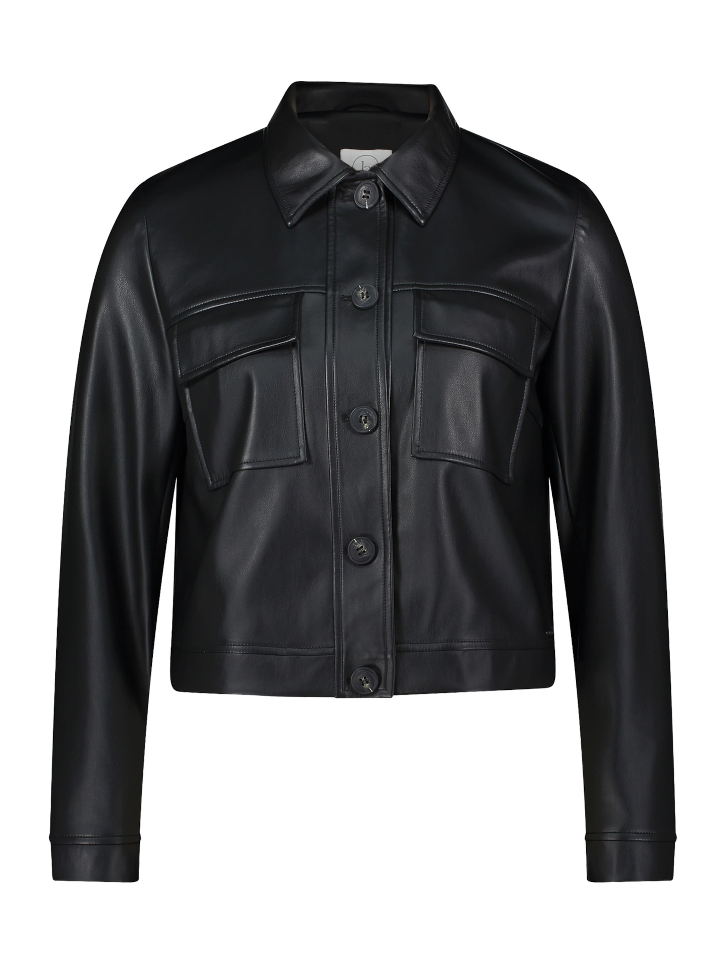 Betty & Co Between-season jacket in Black: front