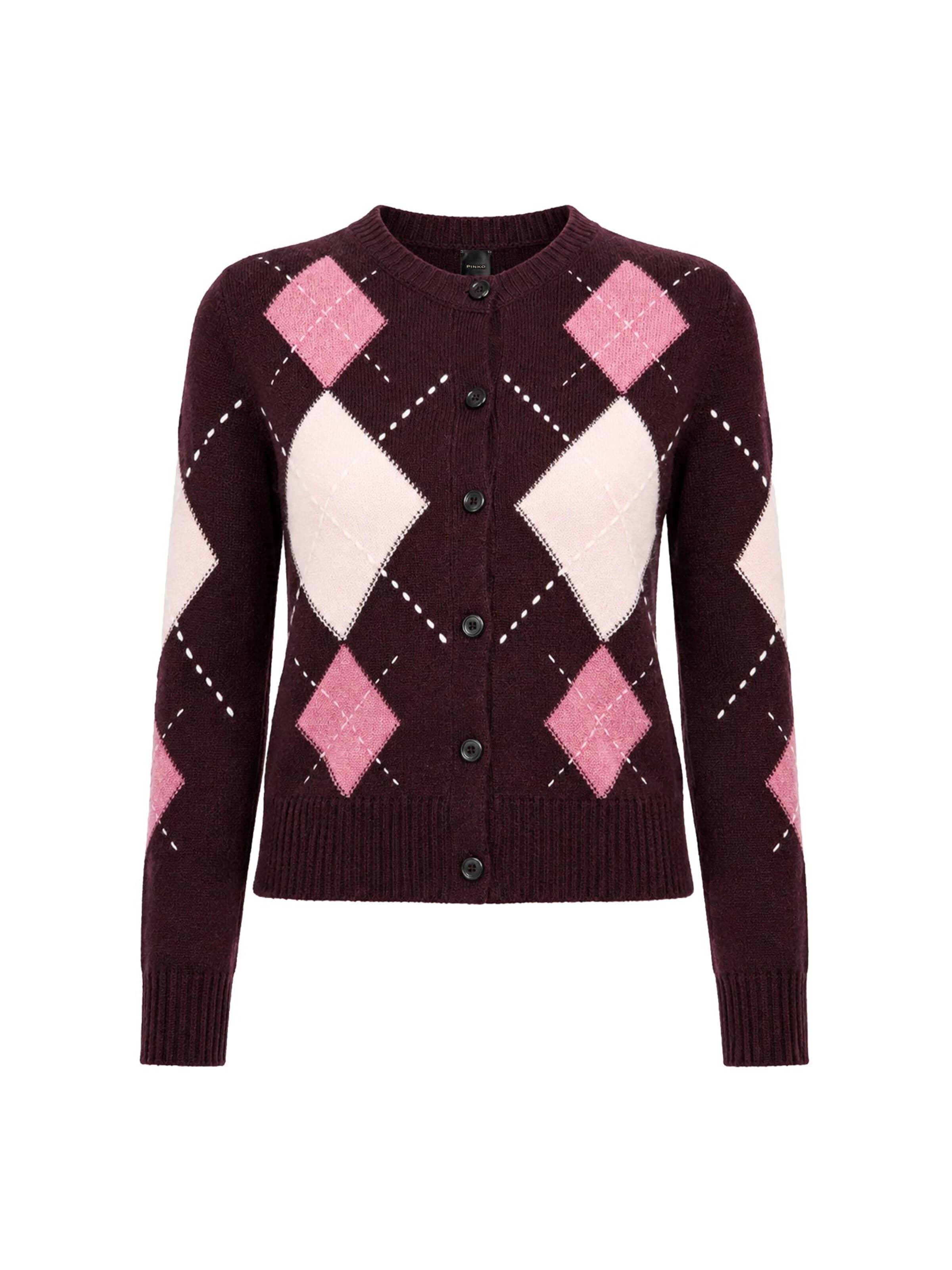 PINKO Knit cardigan 'Maglieria' in Red: front
