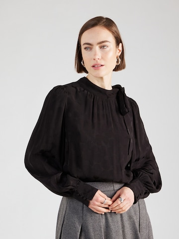 Camicia da donna 'Michou' di Fabienne Chapot in nero: frontale