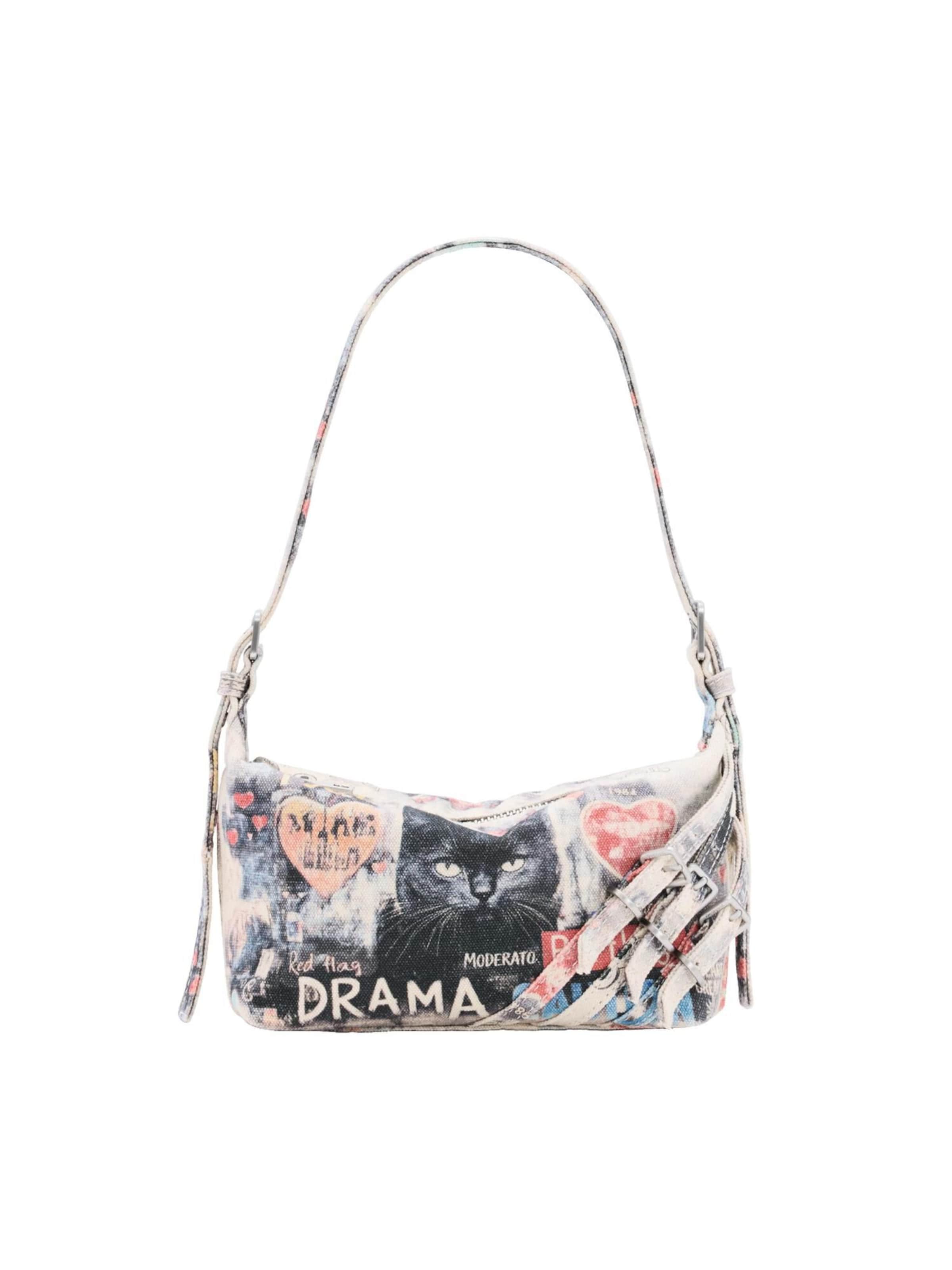 Desigual Schultertasche in Mischfarben: Vorderseite