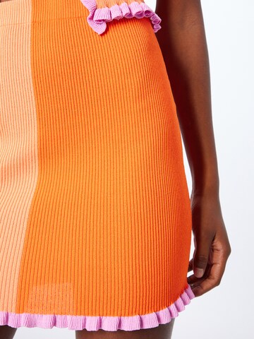 NA-KD Skirt in Orange