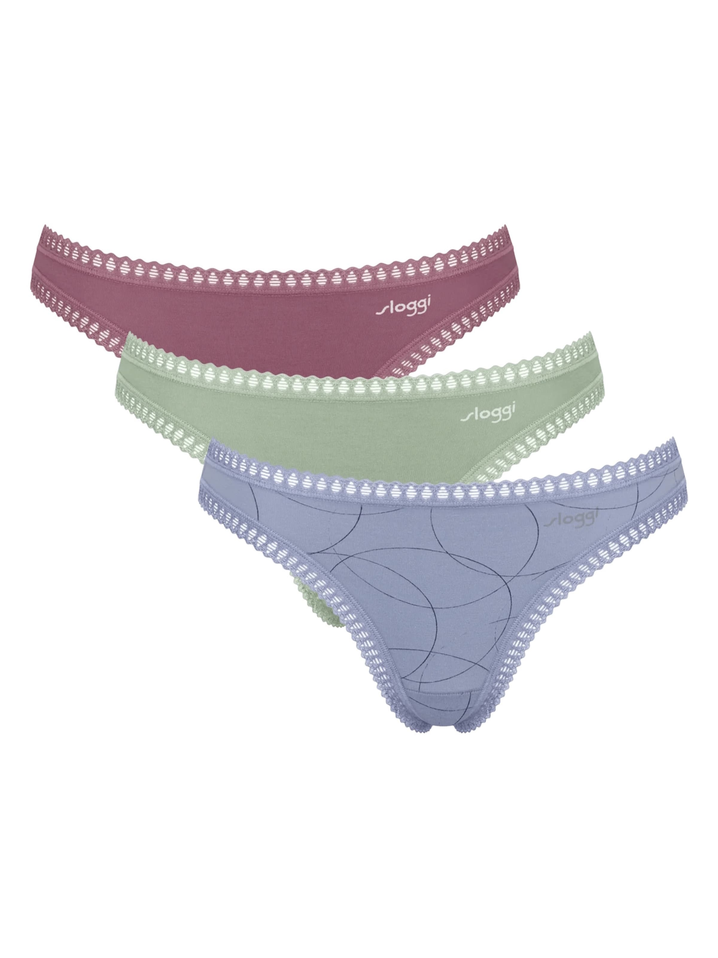 SLOGGI Thong 'GO Crush' in Mixed colors: front