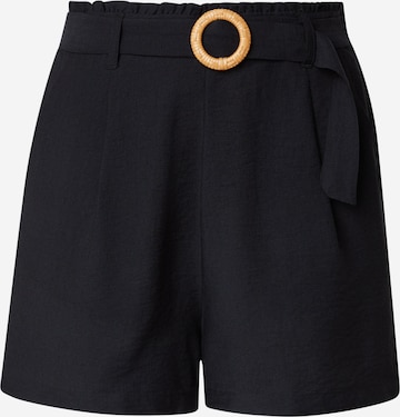 Pantalon à pince Sublevel en noir : devant