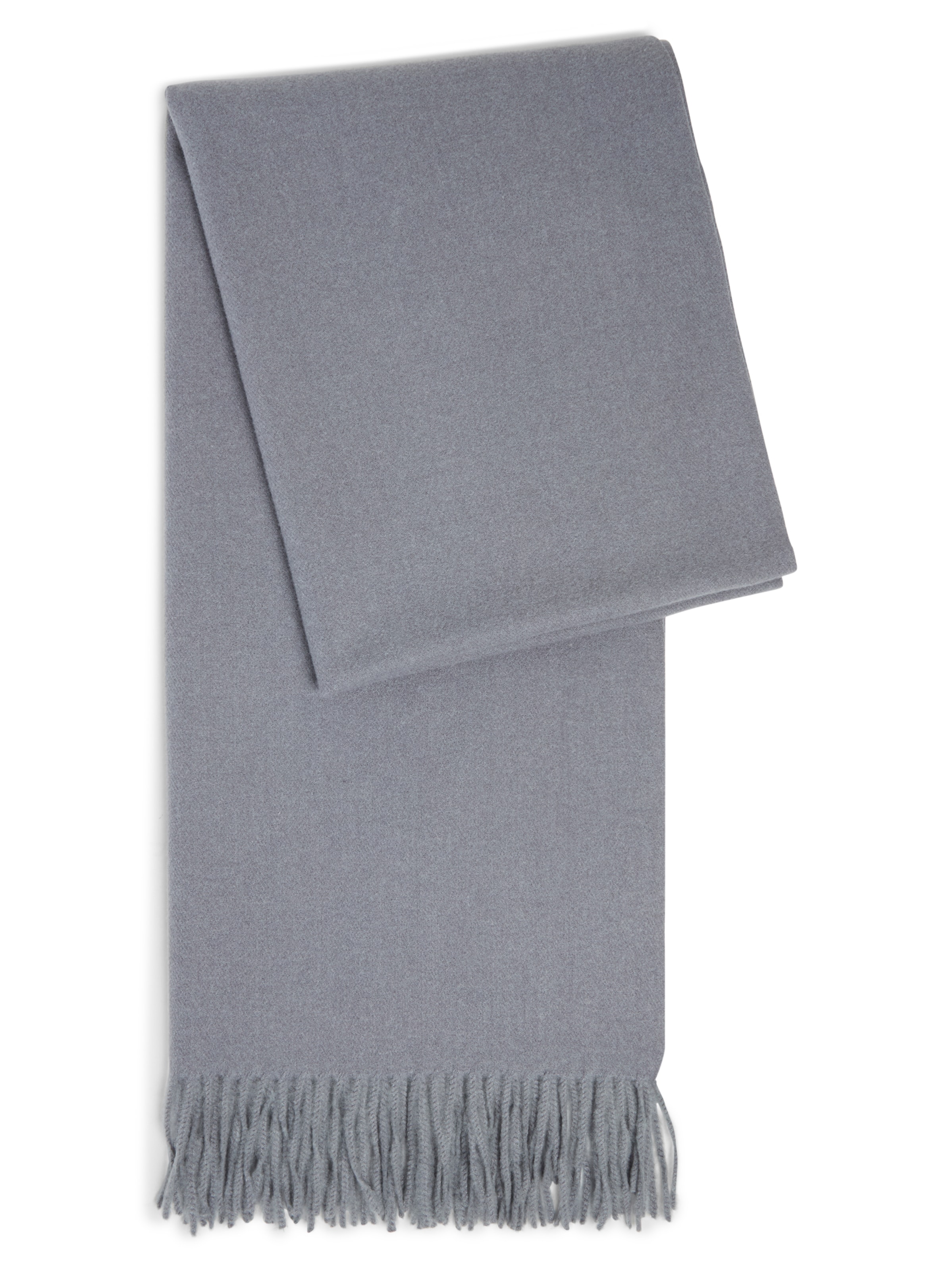 Marie Lund Scarf in Grey: front