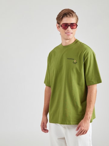 SCOTCH & SODA T-shirt i grön