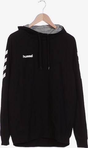 Hummel Sweatshirt & Zip-Up Hoodie in L in Black: front