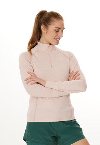 ENDURANCE Functioneel shirt 'CANNA V2' in Roze: voorkant