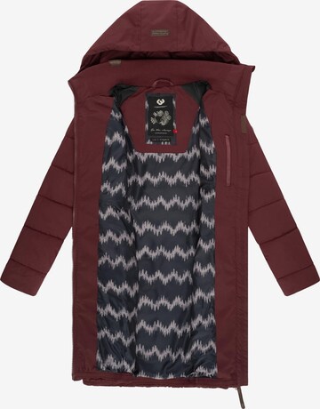 Manteau d’hiver 'Dizzie' Ragwear en rouge