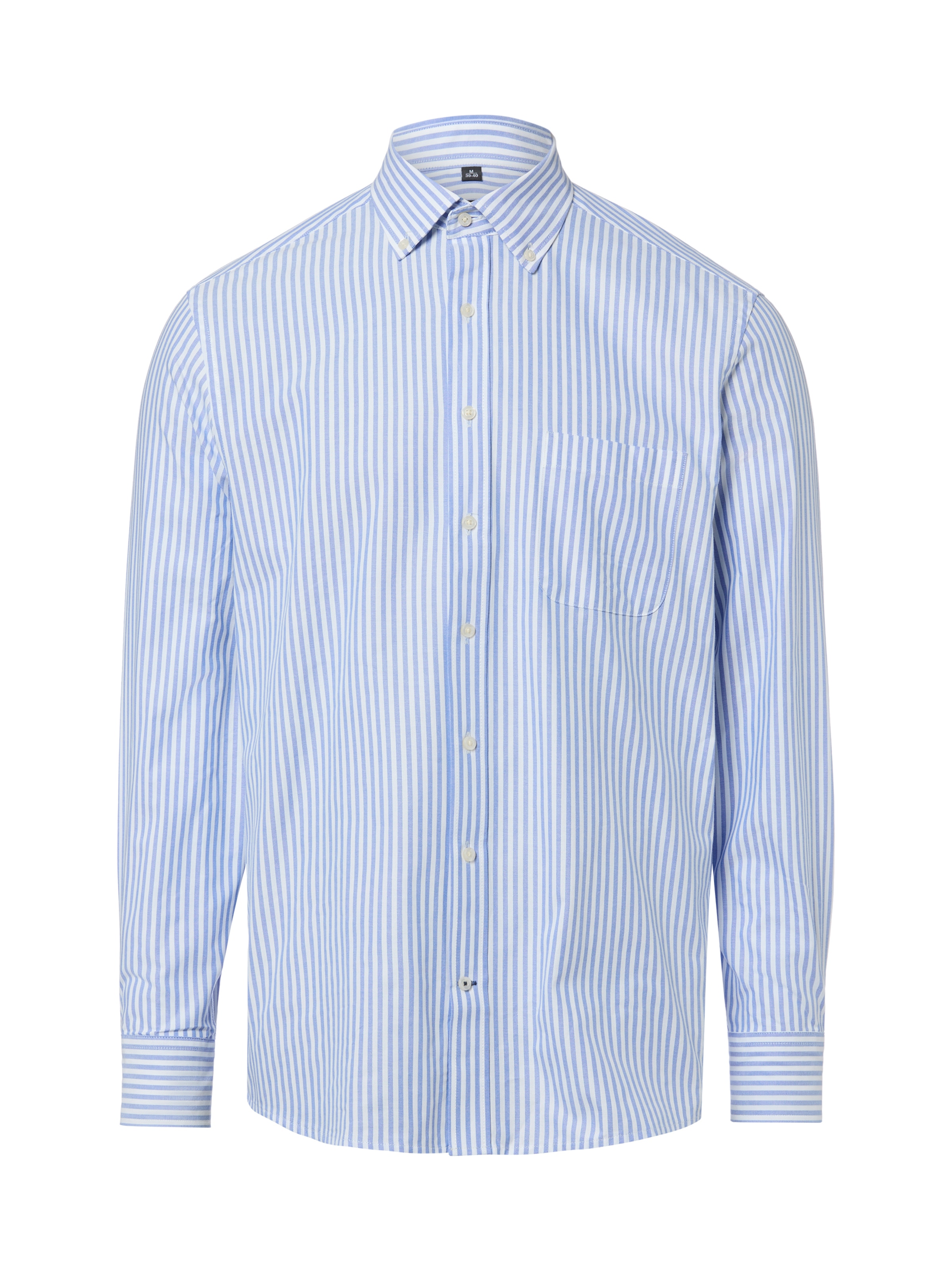 Nils Sundström Button Up Shirt in Blue: front
