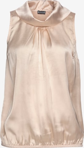 LAURA SCOTT Blouse in Beige: front