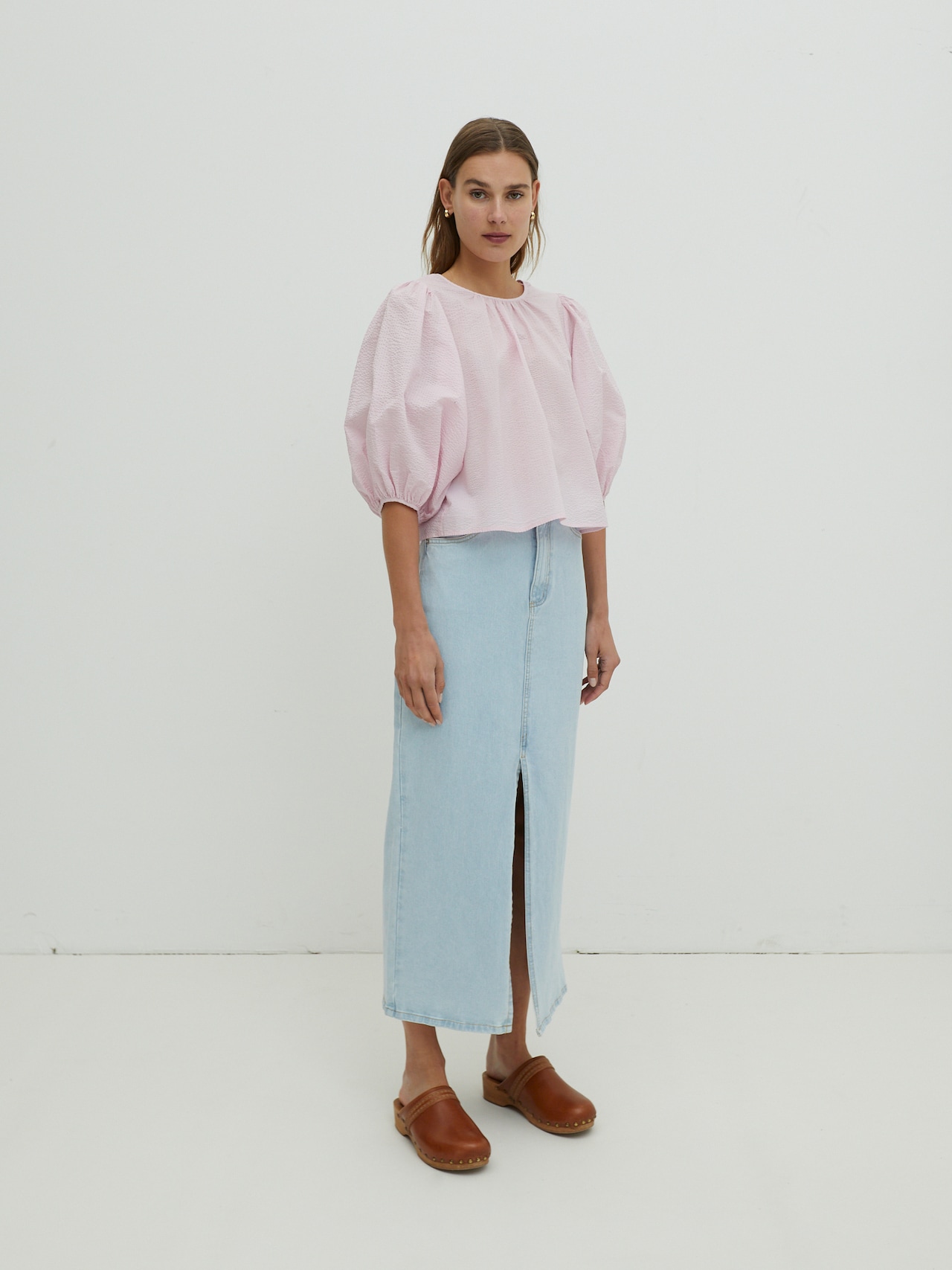 EDITED Blouse 'Eleanor' Lila