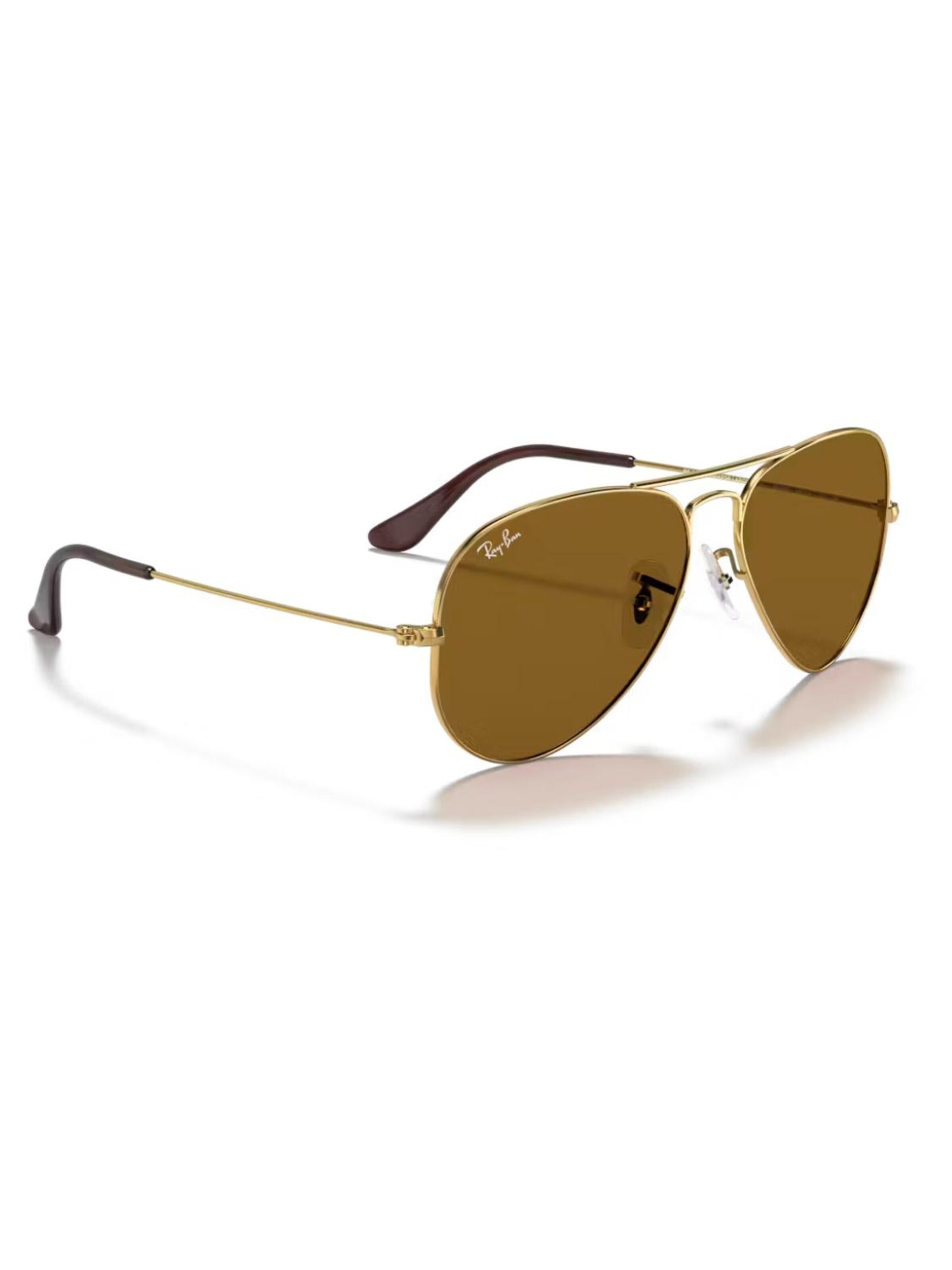 Ray-Ban Zonnebril 'Aviator RB3025' in Bruin