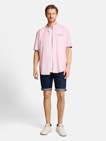 TOM TAILOR Regular Fit Hemd in Pink