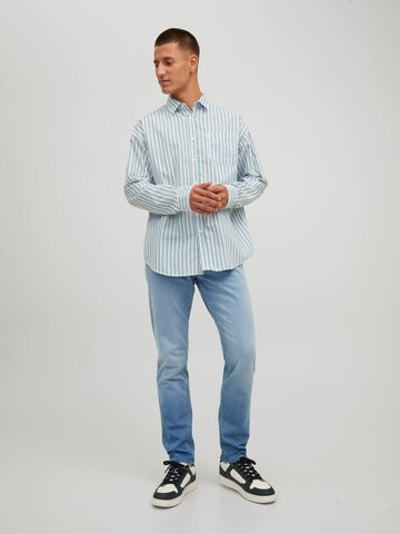 JACK & JONES Baggy Jeans 'glenn' in Blue