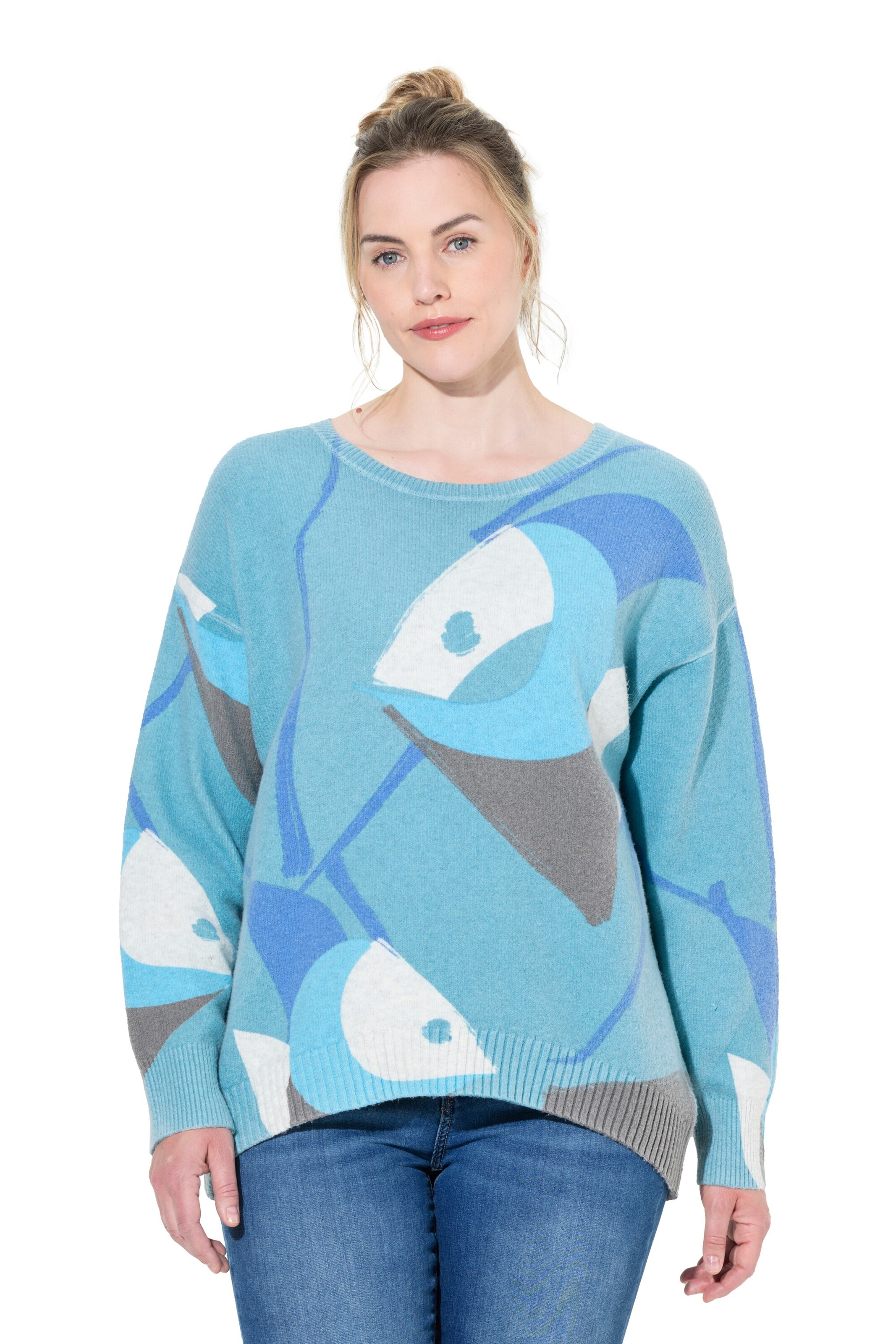 LAURASØN Pullover in Blau: Vorderseite
