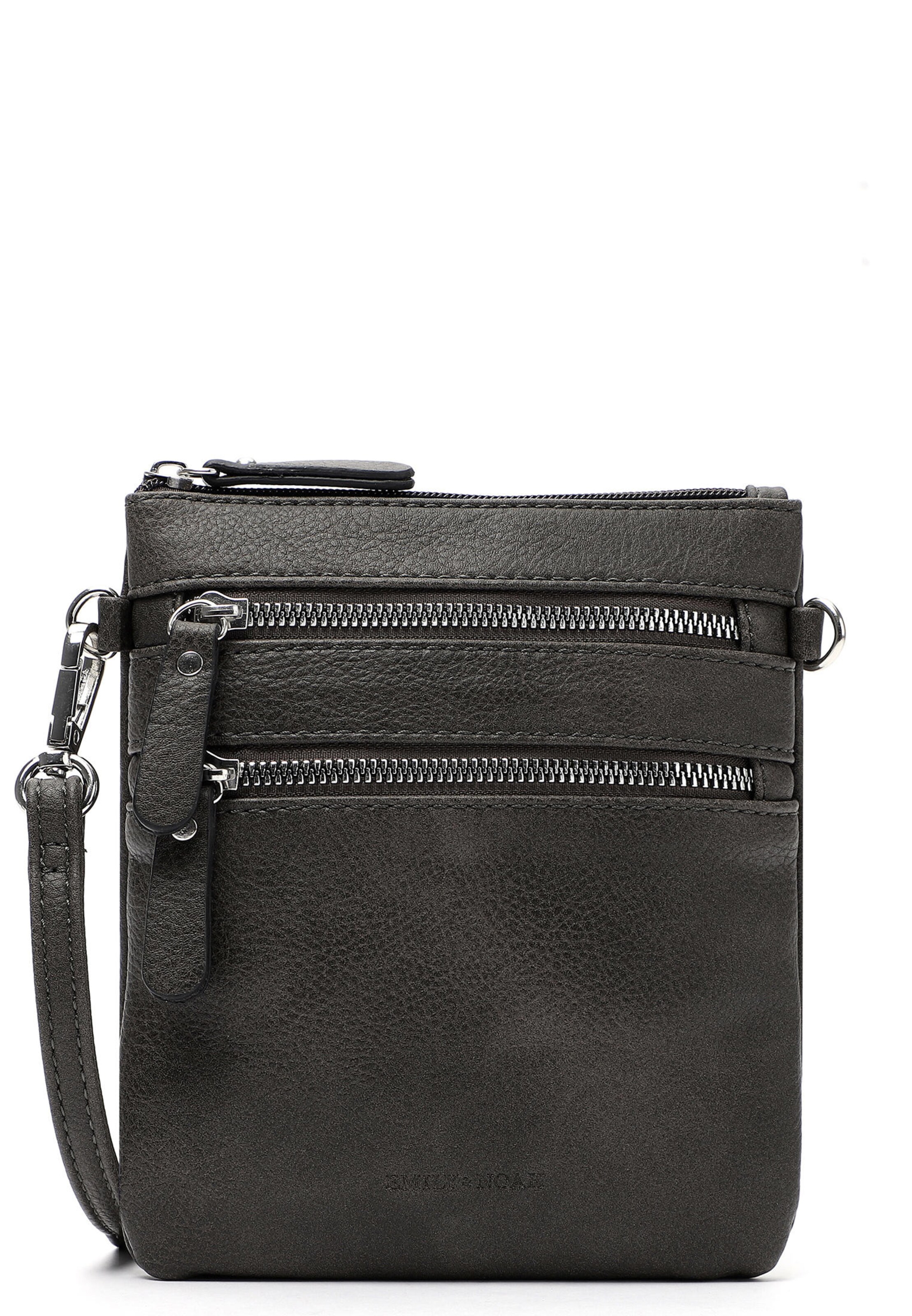 Emily & Noah Torba za čez ramo 'Emma' | siva barva: sprednja stran