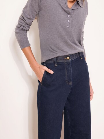 Lipsy Wide Leg Jeans in Blau