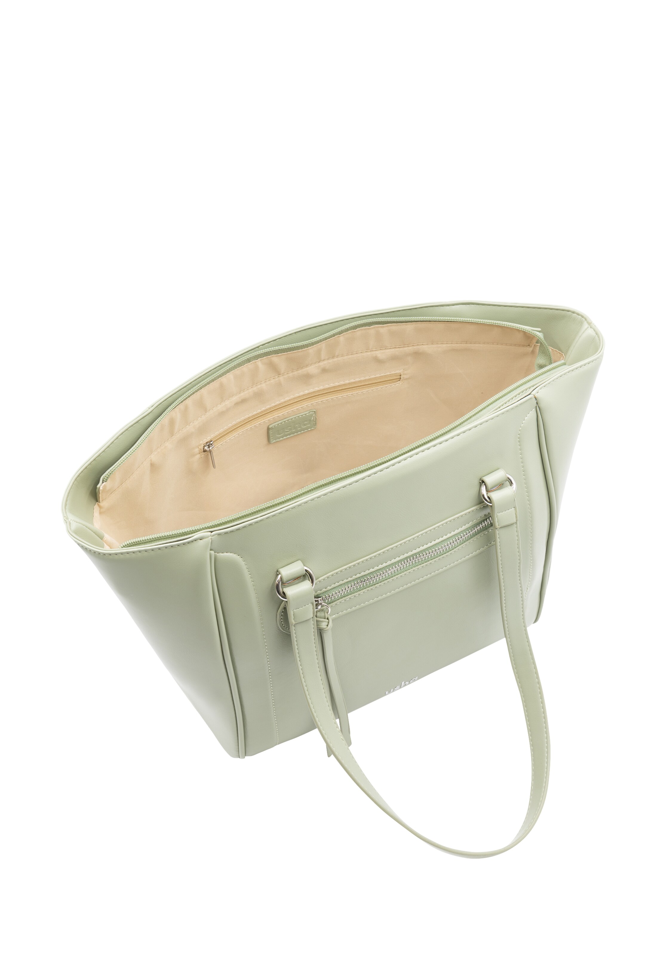 Usha "Чанта тип ""Shopper""" в зелено