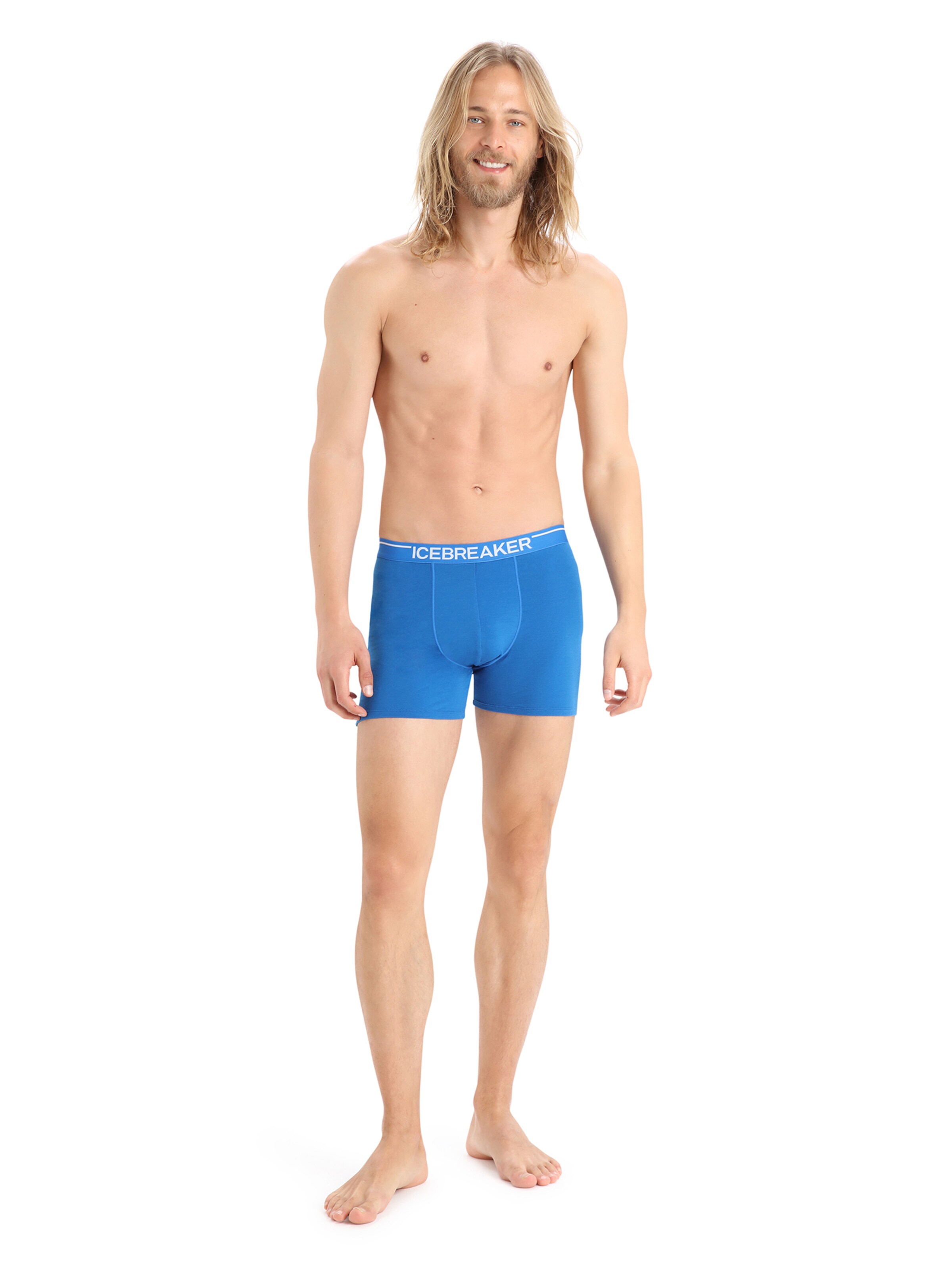 ICEBREAKER Athletic Underwear 'Anatomica' in Blue