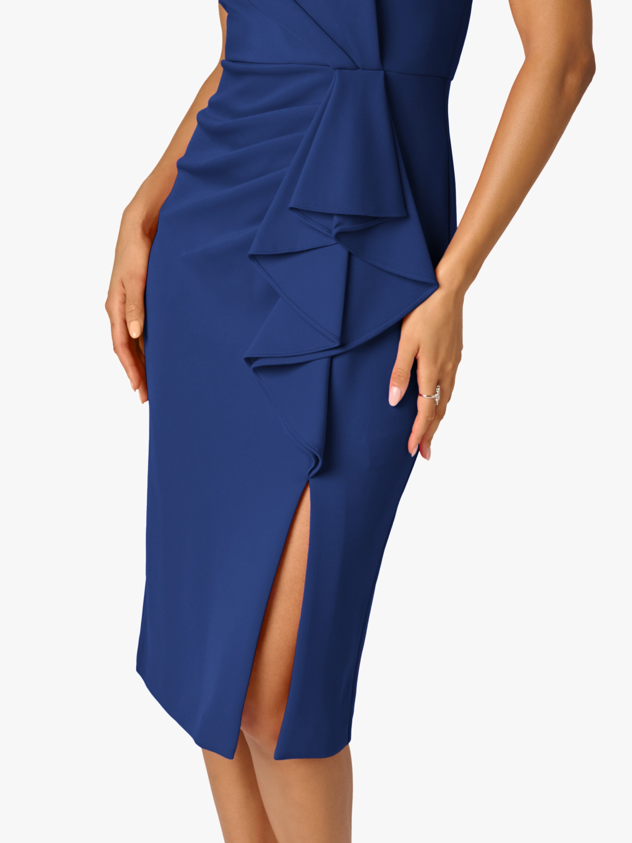 Adrianna Papell Kokerjurk in Blauw