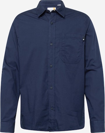 TIMBERLAND Regular fit Button Up Shirt in Blue: front