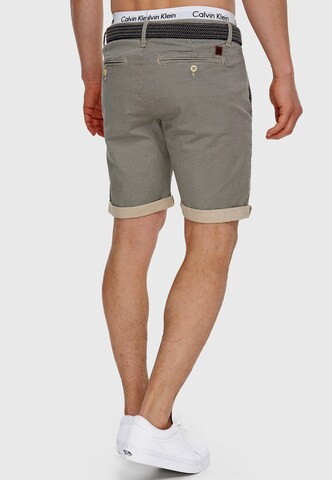 INDICODE JEANS Regular Trousers ' Estrada ' in Grey