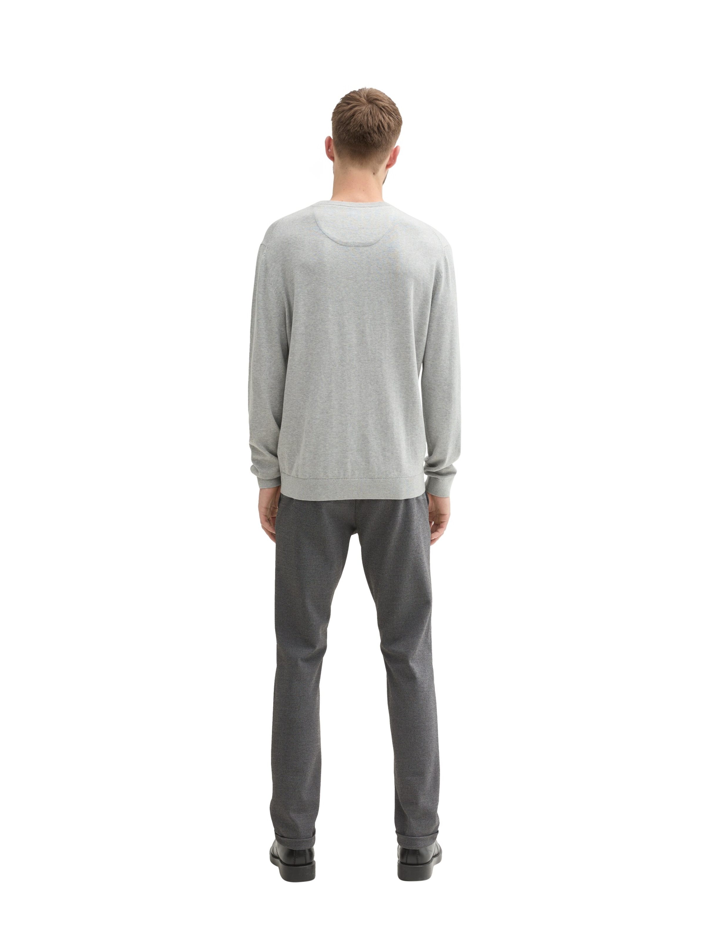 TOM TAILOR Slimfit Παντελόνι 'Travis' σε γκρι