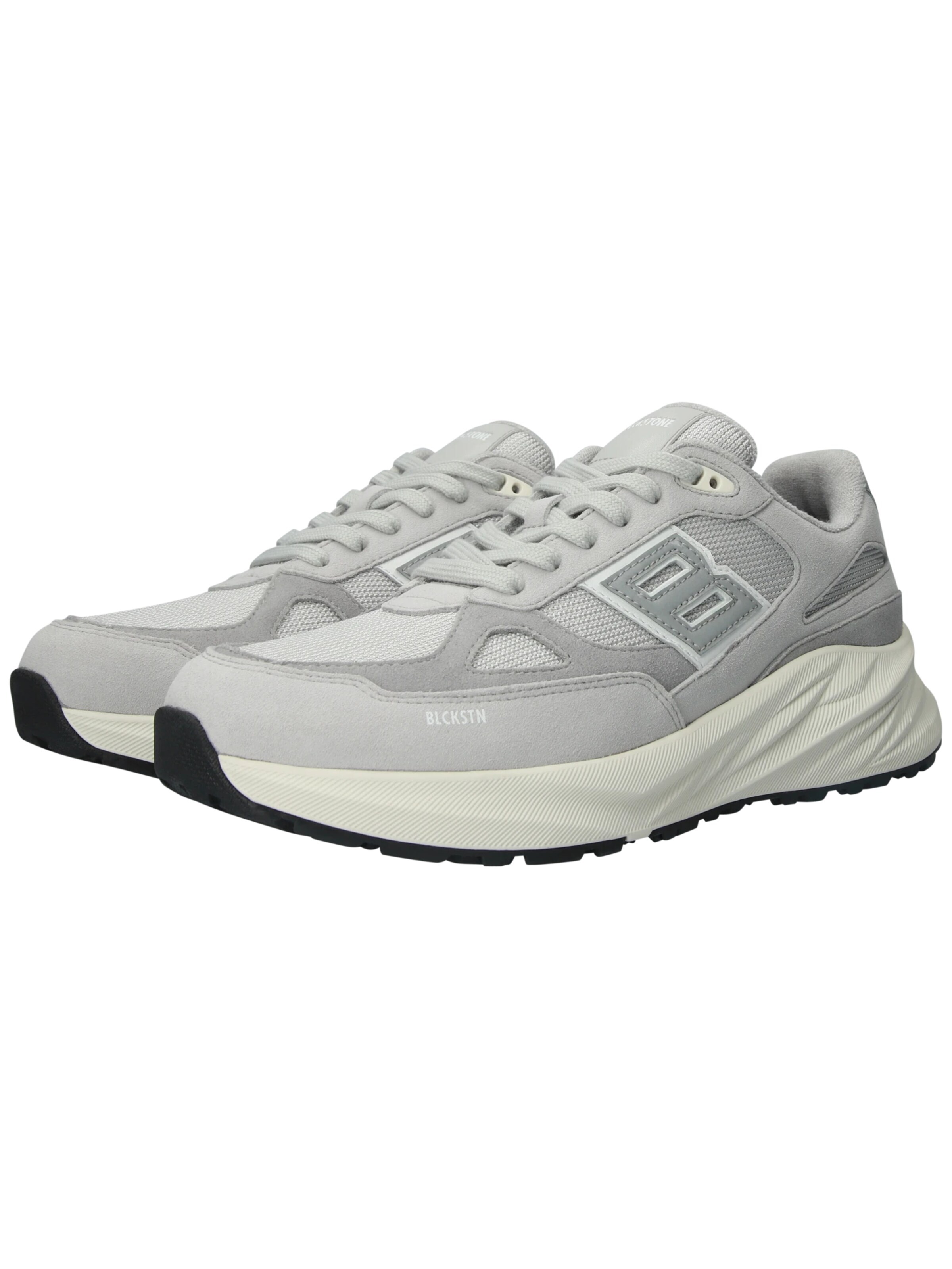 BLACKSTONE Låg sneaker 'Flint Moss DG531' i grå