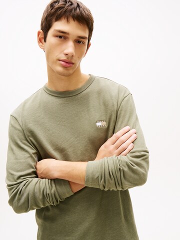 Tommy Jeans Тениска в зелено