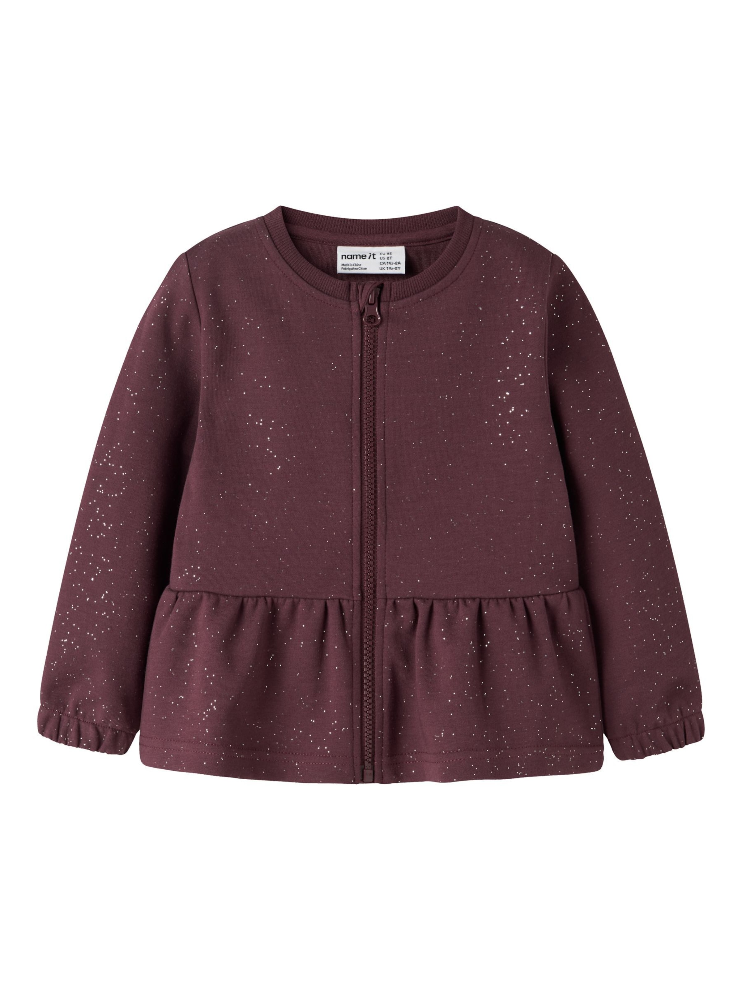 NAME IT Cardigan i lilla: forside