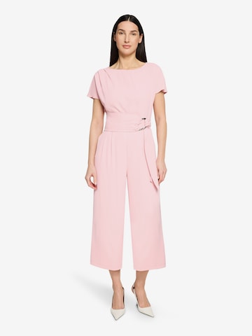 Betty Barclay Jumpsuit mit Eingrifftaschen in Pink: Vorderseite