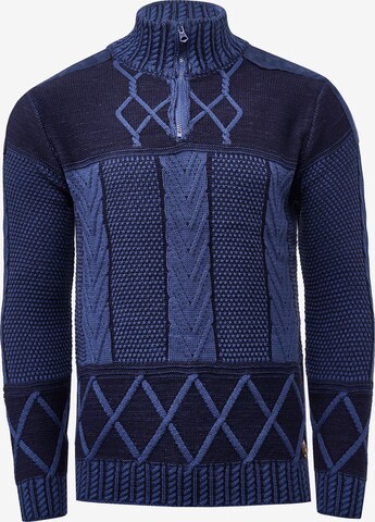 Rusty Neal Sweater in Blue: front