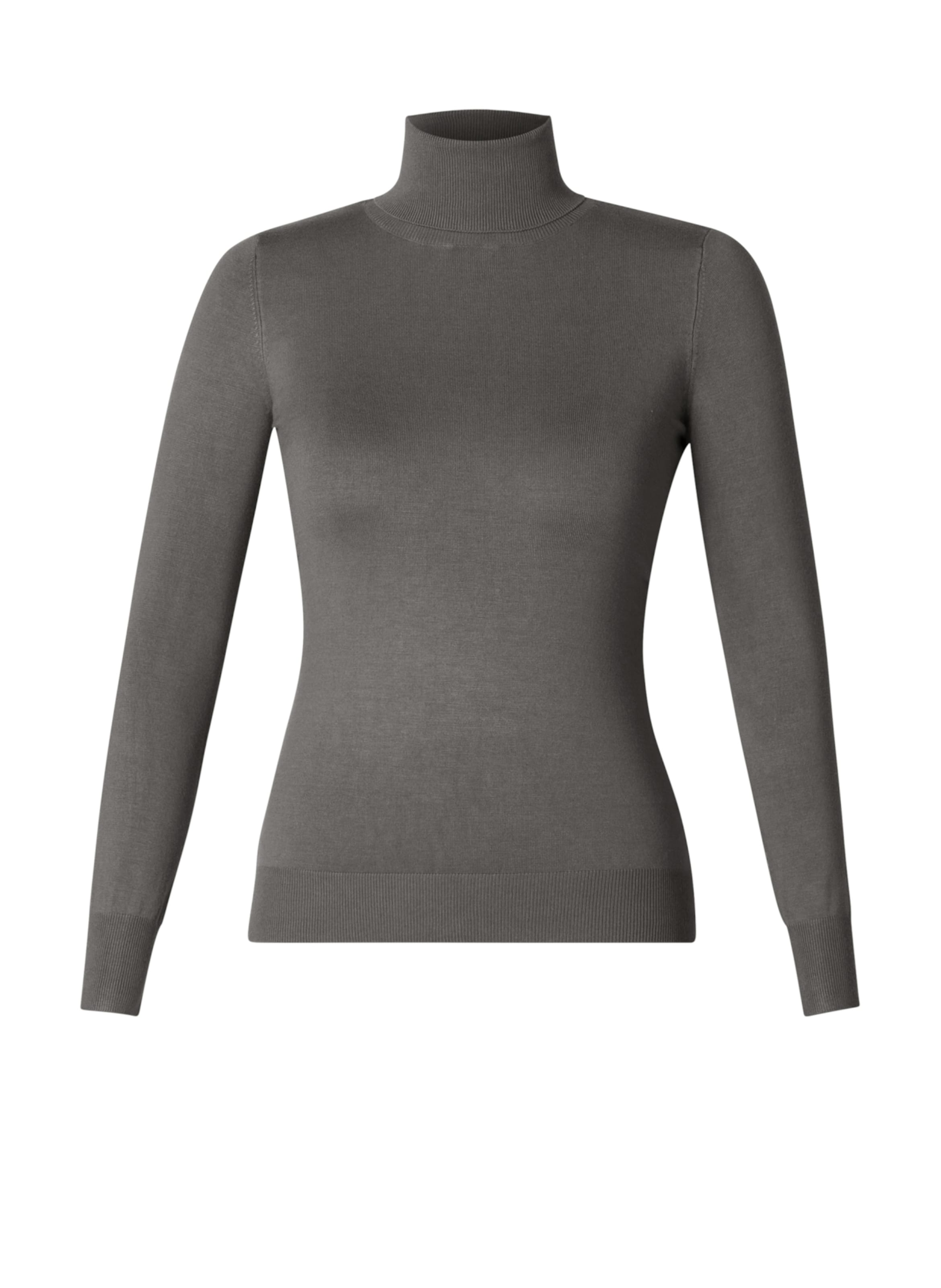 BASE LEVEL Pullover 'Yuen' in Grau: Vorderseite