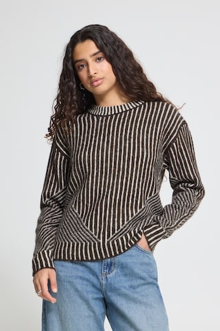 ICHI Pullover 'IHKamara' i brun: forside