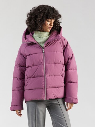 MAKIA Between-Season Jacket 'Lumi' in Pink: front