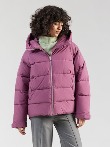 MAKIA Between-Season Jacket 'Lumi' in Pink: front