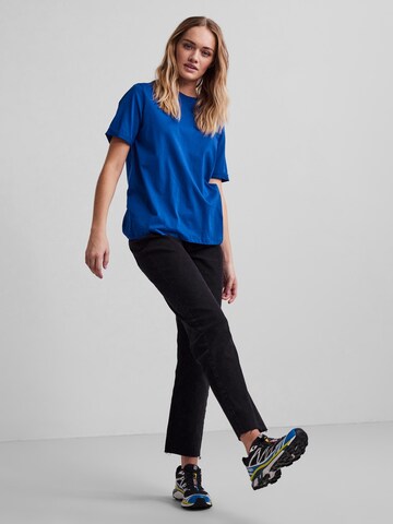 PIECES Shirt 'Ria' in Blauw